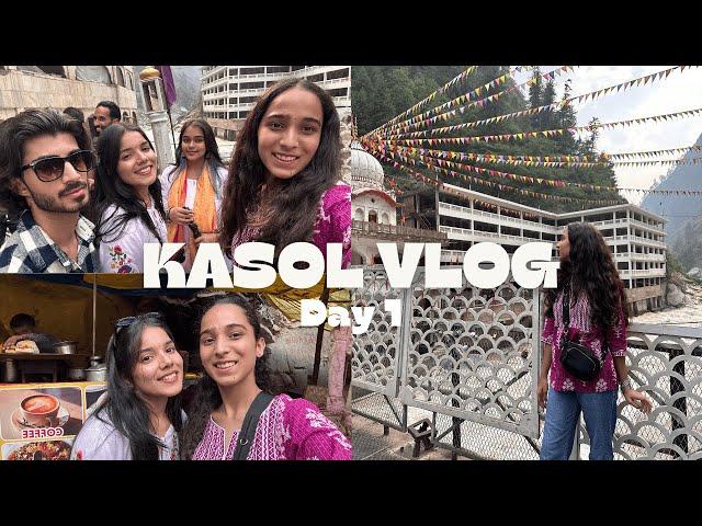 ️Delhi to Kasol | Kasol Vlog | Himachal Pradesh | Trip with friends | Day 1️