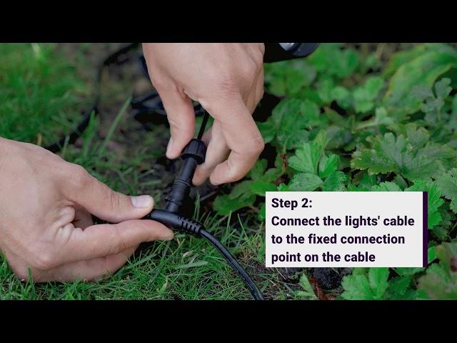 Techmar - How To Install Spotlights Using Fixed Connector Cables