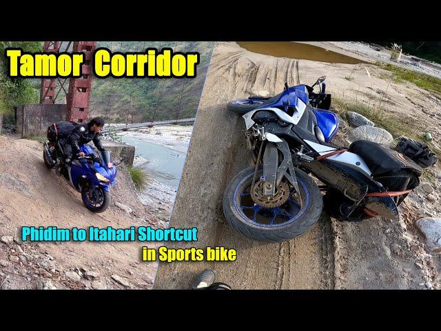 Tamor Corridor || Phidim to Mulghat New Shortcut || Itahari in Sports Bike 