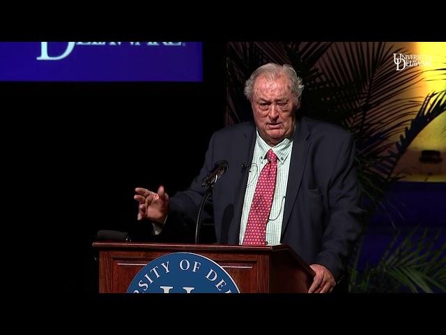 Paleoanthropologist Richard Leakey speaks at University of Delaware