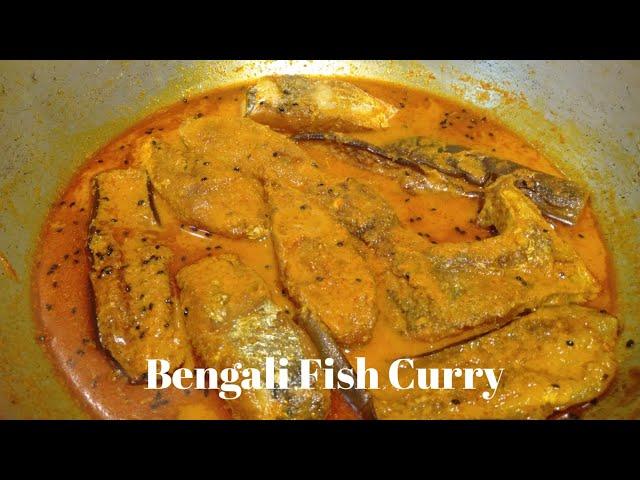 Chela Macher Jhal, Shorshe Posto diye - Bengali fish curry recipe with mustard & poppy seeds