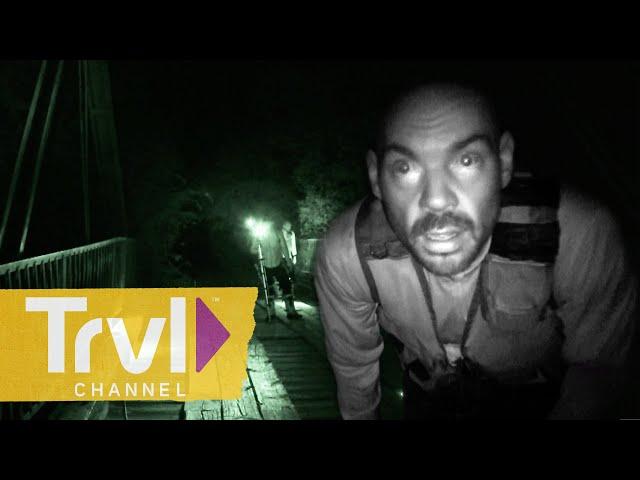 Aaron Thrown 20 Feet at Goatman's Bridge | Ghost Adventures | Travel Channel