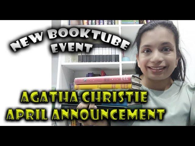 Agatha Christie April Announcement (New Booktube Event Introduction) #agathachristieapril