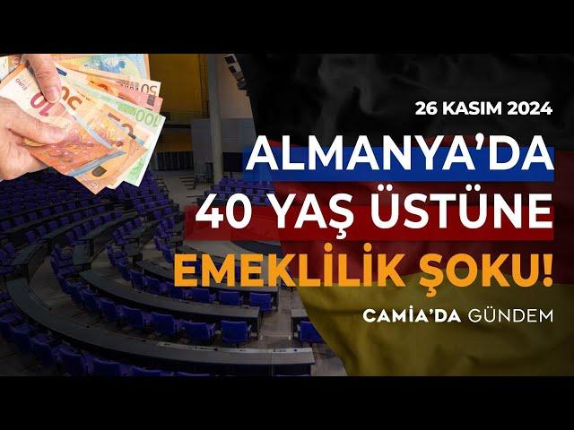 Almanya’da 40 Yaş Üstüne Emeklilik Şoku! 26 Kasım 2024