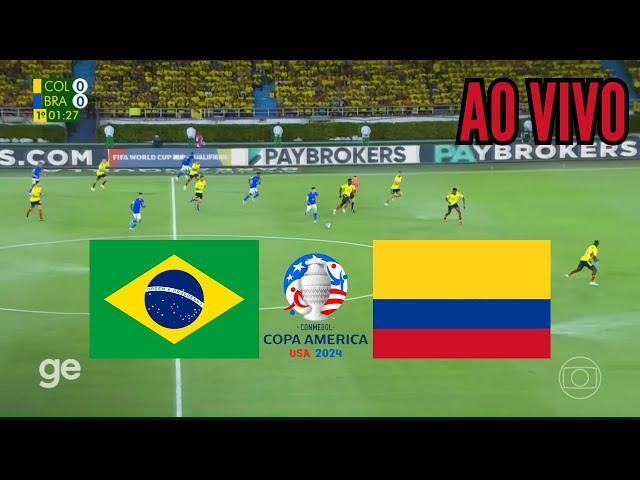 ONDE ASSISTIR BRASIL X COLÔMBIA AO VIVO | COPA AMÉRICA 2024