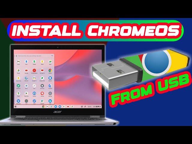 How to Install Chrome OS From USB with Playstore Support!