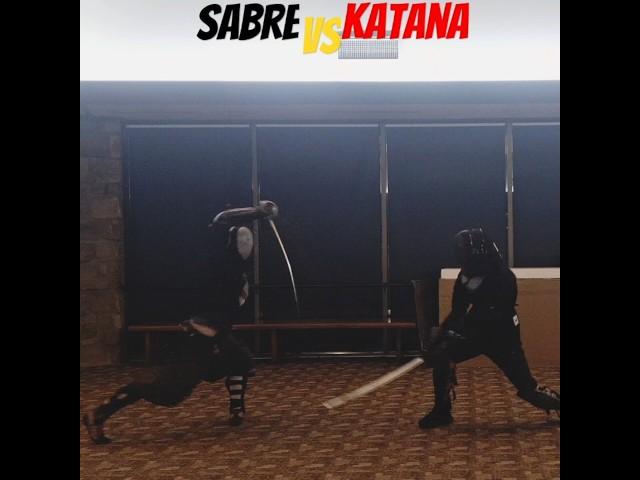 Sabre vs Katana #HEMA ##martialarts