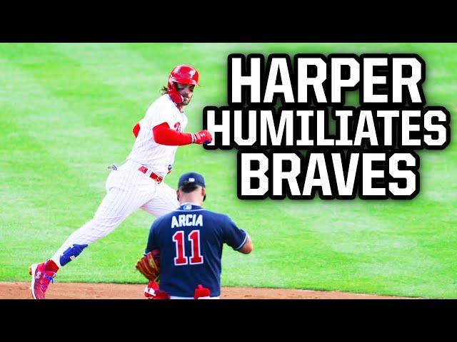 Harper stares at Arcia after homering twice, a breakdown
