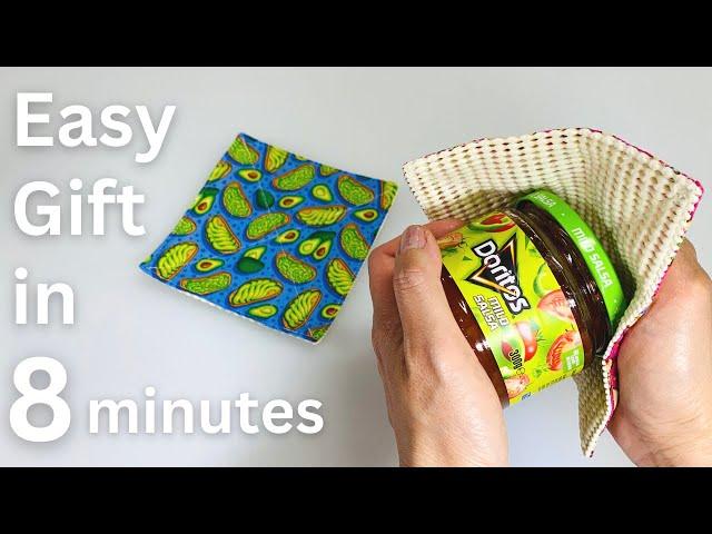 How to Make a Fabric Jar Opener  - Easy DIY Gift