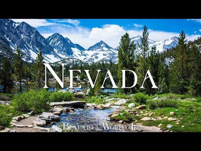 Nevada 4K UHD - Scenic Relaxation Film With Peaceful Music and Nature Scenes - 4K Video Ultra HD