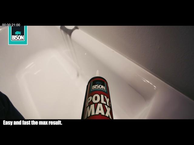 Sealing your bath with Poly Max® Express