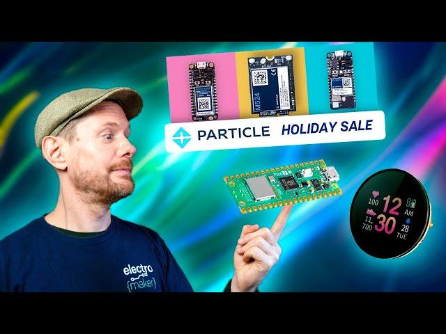 Raspberry Pi Pico 2 W Released, Particle Holiday Sale, Seedstudio Round Display and more!