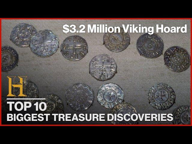 10 BIGGEST TREASURE DISCOVERIES | History Countdown