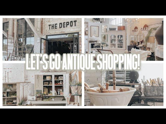 ANTIQUE FARMHOUSE DECOR FINDS | FARMHOUSE SHOP WITH ME | THRIFTED HOME DECOR | HOUSE + HOLM