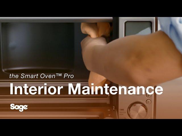 the Smart Oven™ Pro | Learn how to clean the interior of the oven | Sage Appliance UK