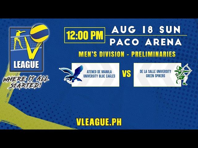 ADMU vs. DLSU - Full Match | Preliminaries | 2024 V-League Collegiate Challenge Men's Division