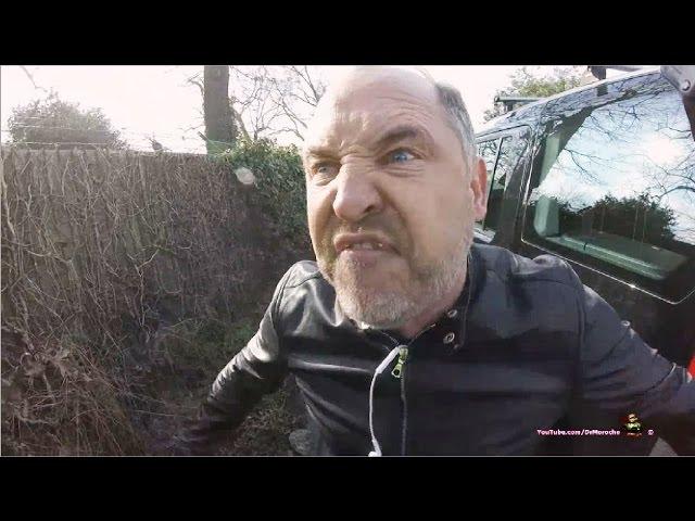 Extreme Road Rage Rant At Cyclist By Master Butcher #RoadRage