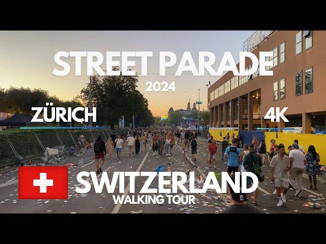  Zurich Switzerland Street Parade 2024 Worlds Largest Techno Party 4K So Much Rubbish