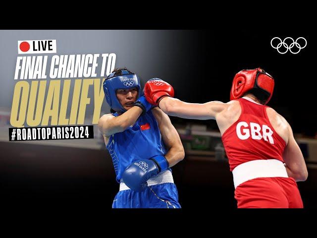  LIVE | Boxing Olympic Qualifier   | #RoadToParis2024