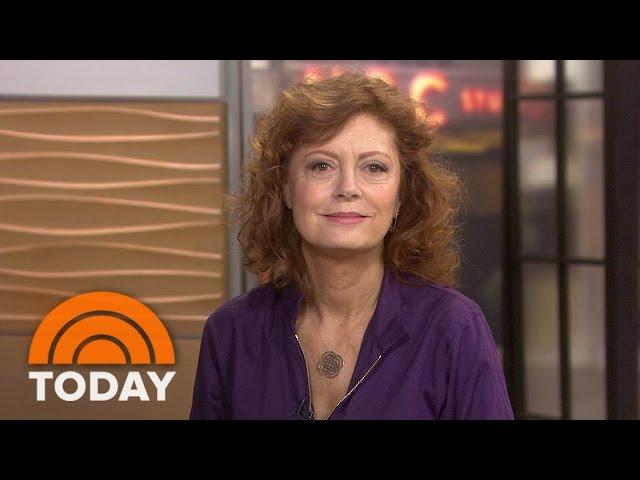 Susan Sarandon: Homelessness A Bigger Issue Than ‘Snowflakes On Coffee Cups’ | TODAY