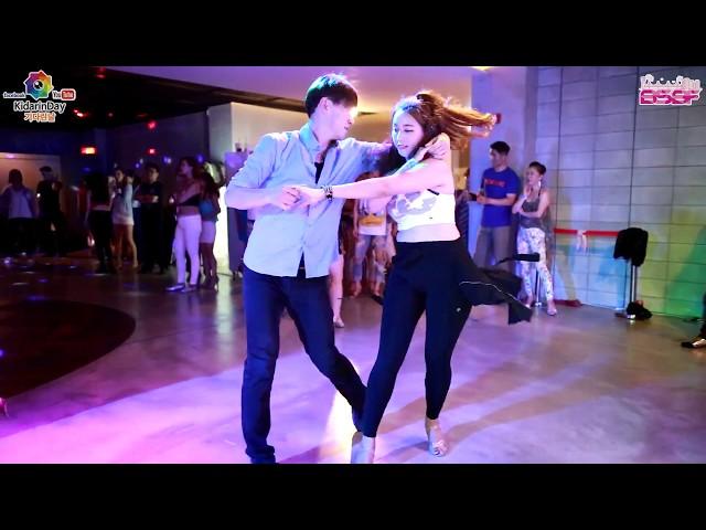 * 소라 Sora & 달콩 Dalkong 살사 Salsa  DJ Hiro @ Busan Salsa Bachata Festival 20170820