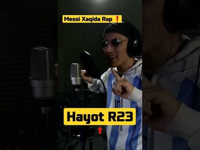 MESSI XAQIDA RAP  HAYOT R23 #uzrap #premyera #minor