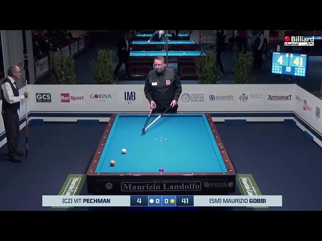 Gobbi Maurizio VS Pechman Vit - 24° World Championship 5 PINS Individual Open