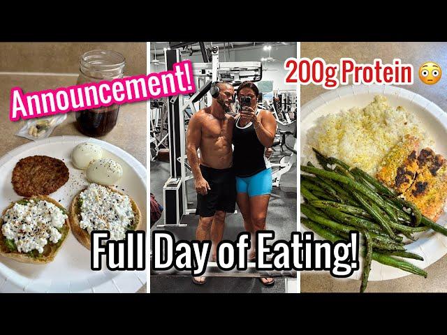 FULL DAY OF EATING | MEALS  MACROS  & WORKOUTS | IN WITH JEN