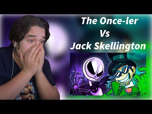 FINALLY ANOTHER ONE!?! - The Once-ler vs Jack Skellington - Freshy Kanal - RAP BATTLE - Reaction