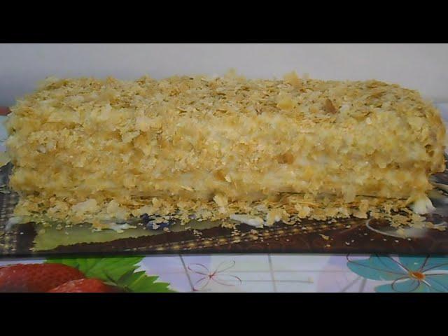Lazy cake "NAPOLEON" / QUICK delicious CAKE for a holiday