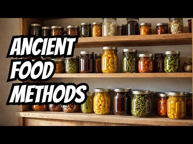 I Tried Old-School Long Term Food Preservation Techniques