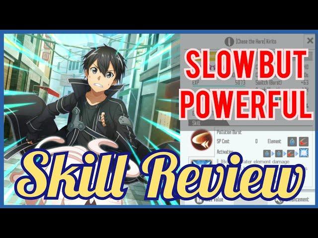 SAOIF Chase the Hare Kirito Skill Review