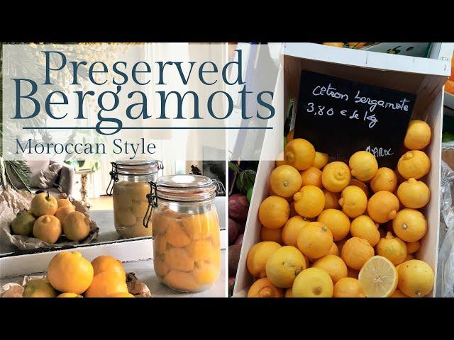  Preserved Bergamot Orange (or Salt Cured Lemon)