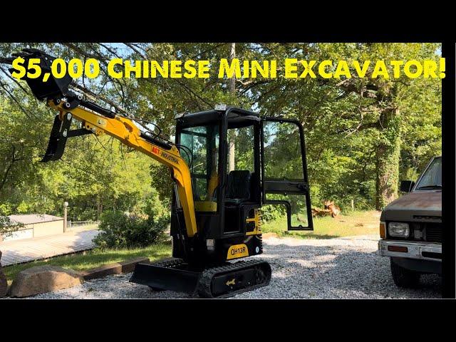 First Thoughts And Usage Of The Chinese Mini Excavator! (AGT QH13R)