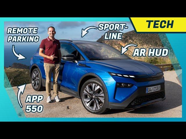 Skoda Elroq 85 im Tech-Test | Verbrauch, Sportline, Assistenten & Technik Details