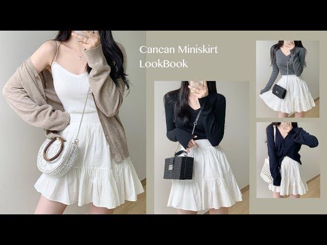 Cancan Miniskirt LookBook | 여름 캉캉미니스커트 활용 룩북 | 정우Jungwoo