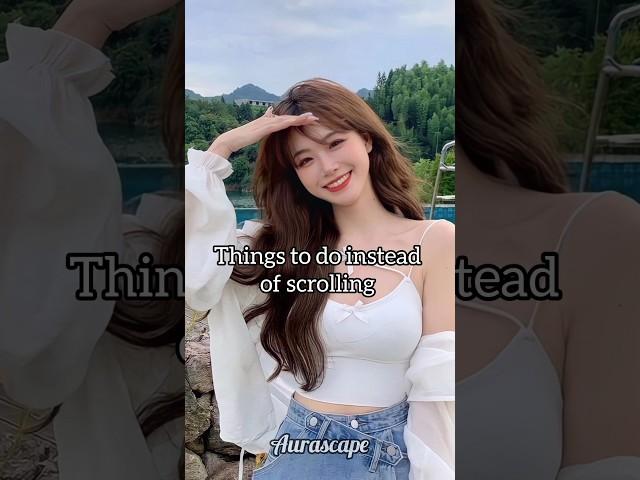 Things to do instead of scrolling #shorts #trending #aesthetic
