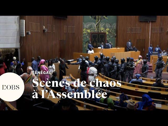 Sénégal : les députés d'opposition évacués au moment du vote du report de la présidentielle