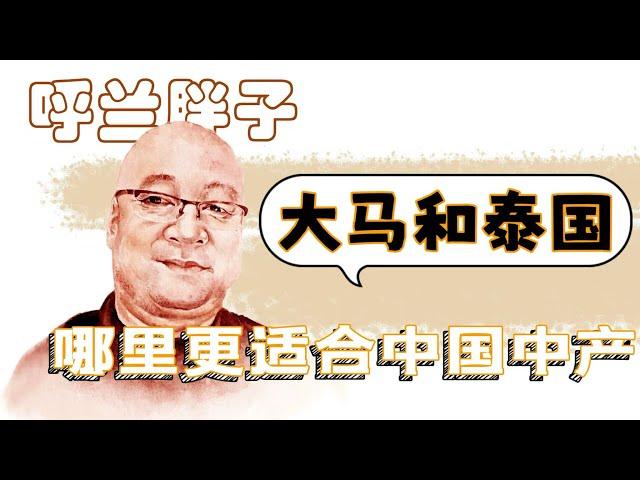 呼兰胖子：大马和泰国哪里更适合中国中产？