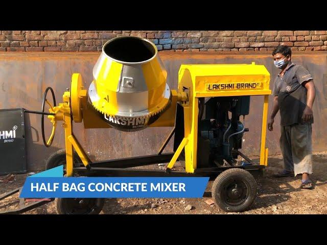 Concrete Mixer Machine || Half Bag Concrete Mixer|| 7355468357