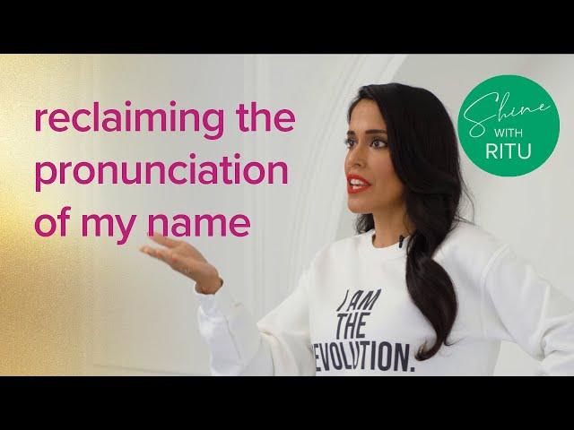 How I Reclaimed the Pronunciation of My Name