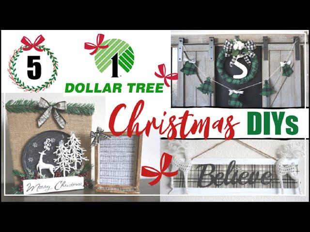 Dollar Tree Christmas DIYs 2019 | 5 CHRISTMAS DIYs | Momma From Scratch