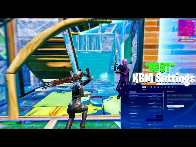 New *BEST* Keyboard & Mouse Fortnite Settings/Sensitivity for AIMBOT - Chapter 6 Season 1 - PS4/XBOX