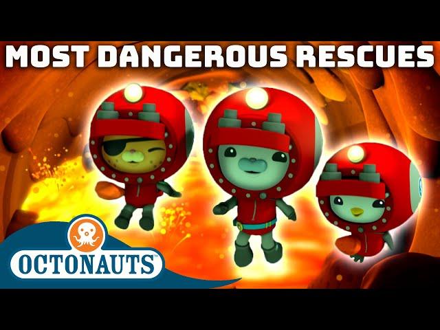 ​@Octonauts - Most Dangerous Rescues | 60 Mins+ | Cartoons for Kids | Underwater Sea Education