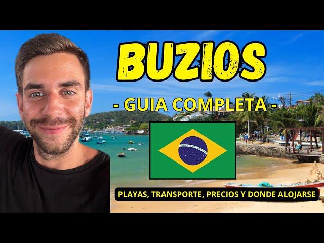  Conoce BUZIOS en solo 10 MINUTOS | TRANSPORTE, PLAYAS, COMIDA, HOSPEDAJE [ GUIA COMPLETA ] 