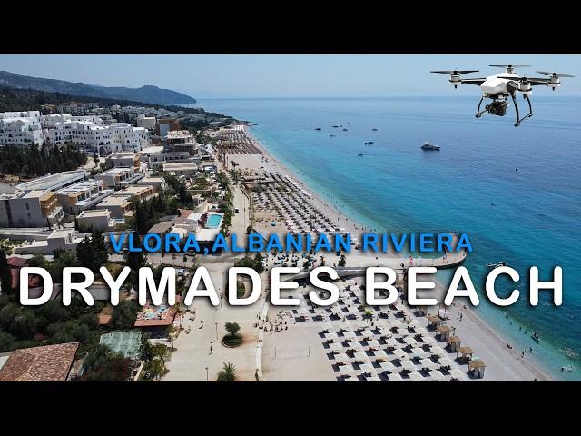 Drymades beach & Radhime beach | Vlora Albania | SUMMER 2024 4K footage