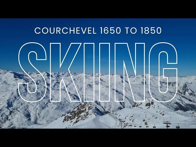 [4k] Ariondaz (Courchevel 1650) to Courchevel 1850