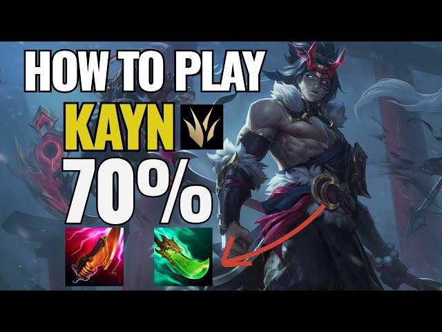 Stream Highlights from S14: How to Climb with Kayn