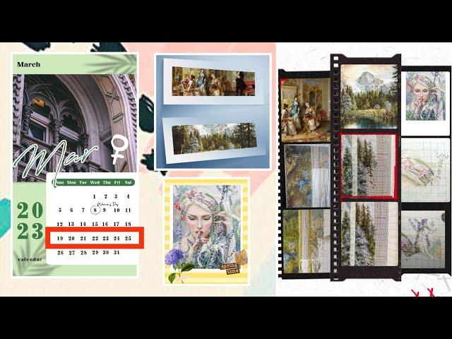 Вышивка крестом: Эстэ, Luca-s, РТО. Март #3.