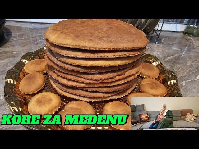 KORE ZA MEDENU TORTU ( NAJBOLJA TORTA ).#villagelife #recipe #ramadan